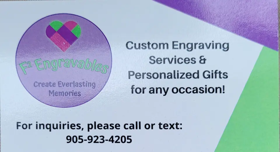 F2 Engravables, business photo