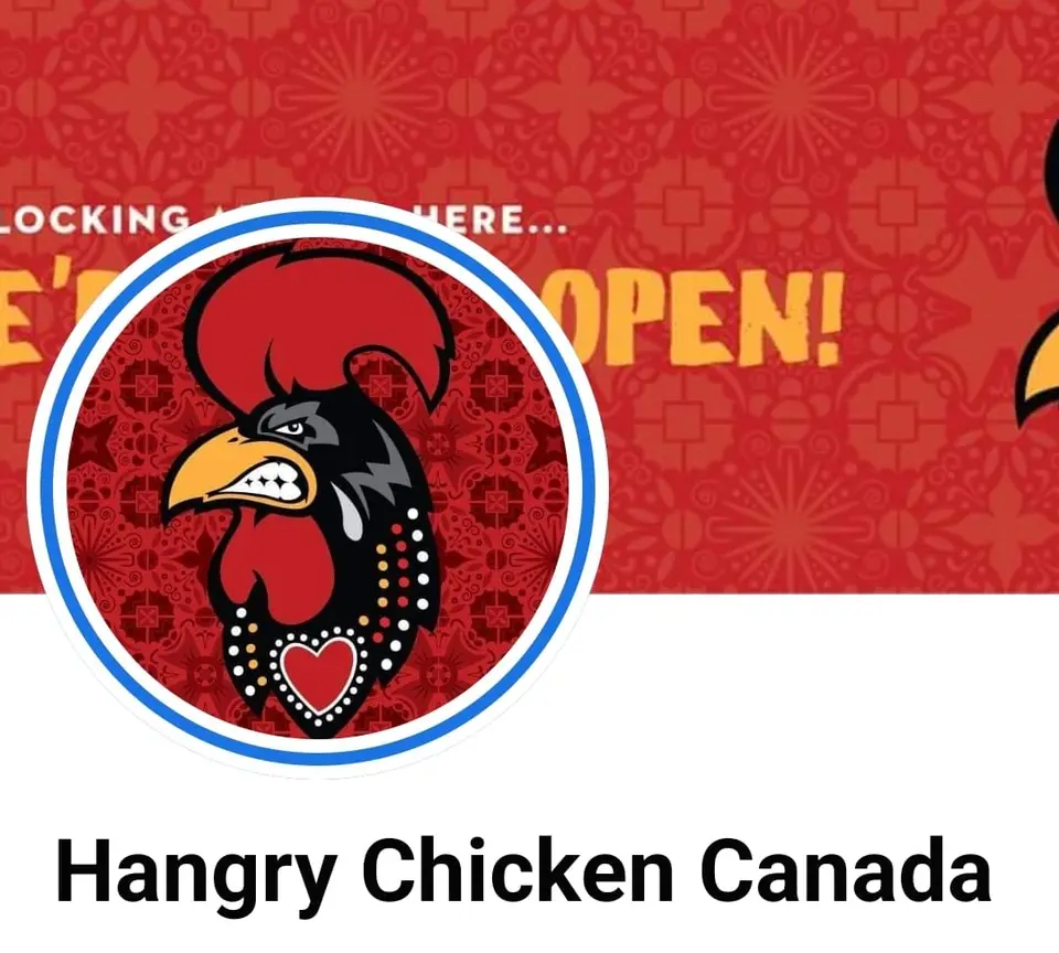 Hangry Chicken Canada business card