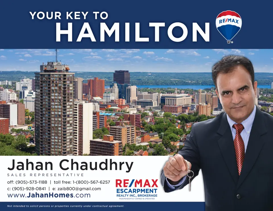 Jahan Chaudhry: RE/MAX Escarpment business card