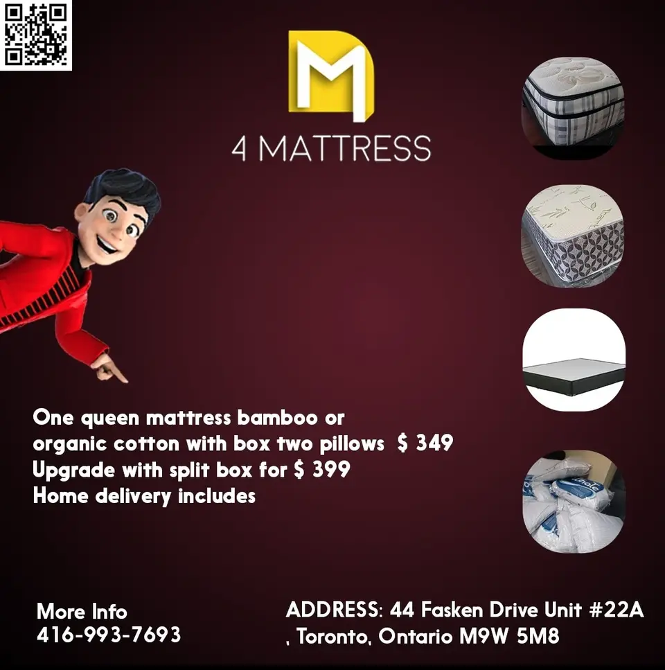 M 4 Mattress, business photo
