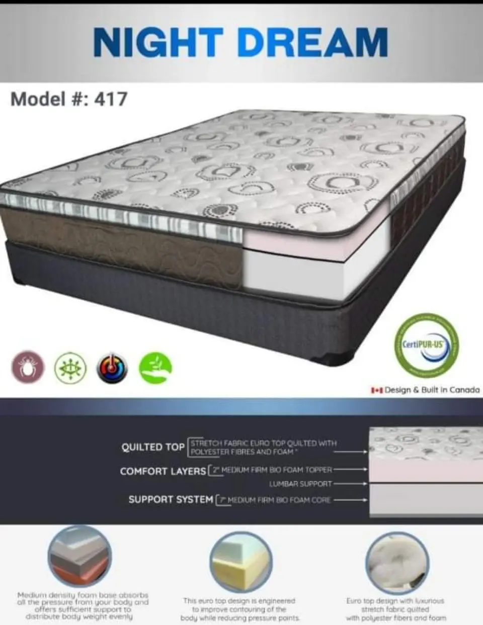 M 4 Mattress, photo 2