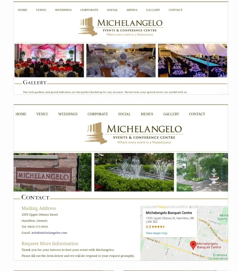 Michelangelo Banquet & Conference Centre, business photo